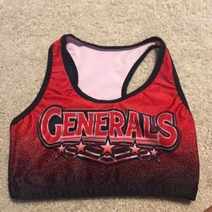Woodlands Elite Generals sports bra